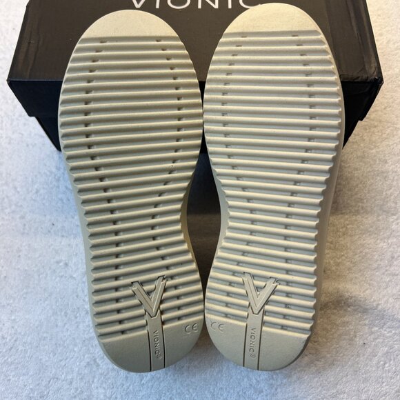 Vionic Kearny Slip-On Sneaker Rose Gold Shimmer Women SZ 7 In Box - Picture 9 of 15